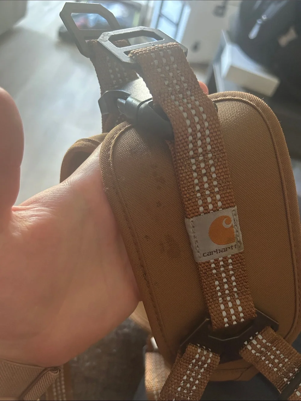 Carhartt Dog Harness, Brown, Medium